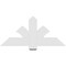Ekena Millwork Redmond Architectural Grade PVC Gable Bracket, 48"W x 22"H x 2"D x 6"F, 11/12 Pitch GBP048X22X0206RED00 - alternate 3